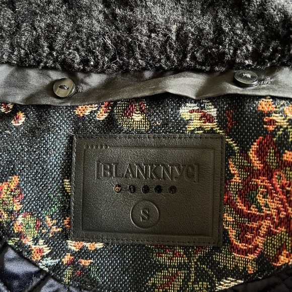 BlankNYC Tapestry Flight Jacket Size S Urban Outfitters - Picture 7 of 10
